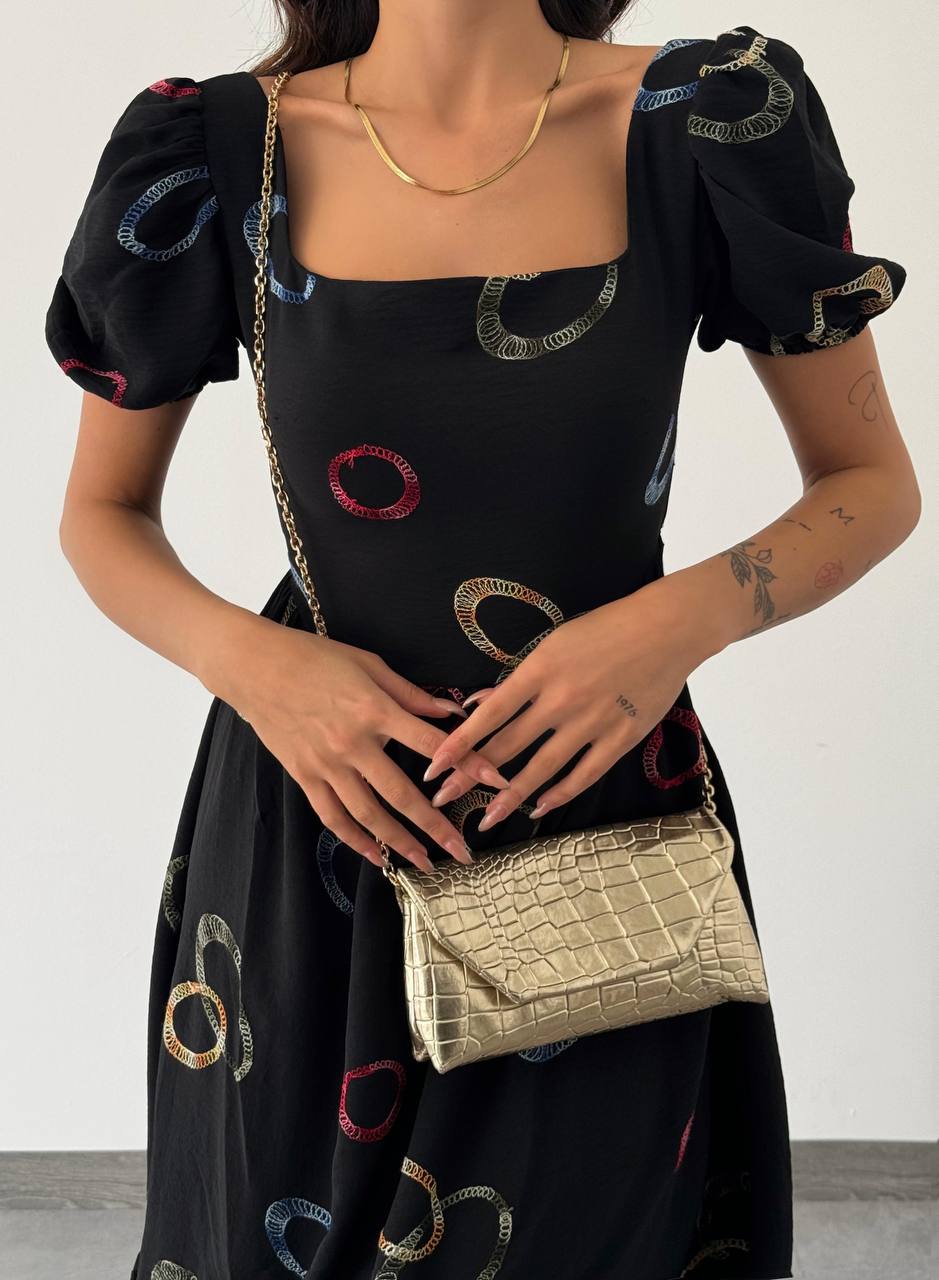 Backless Maxi Dress Wholesale Black Color - 00007
