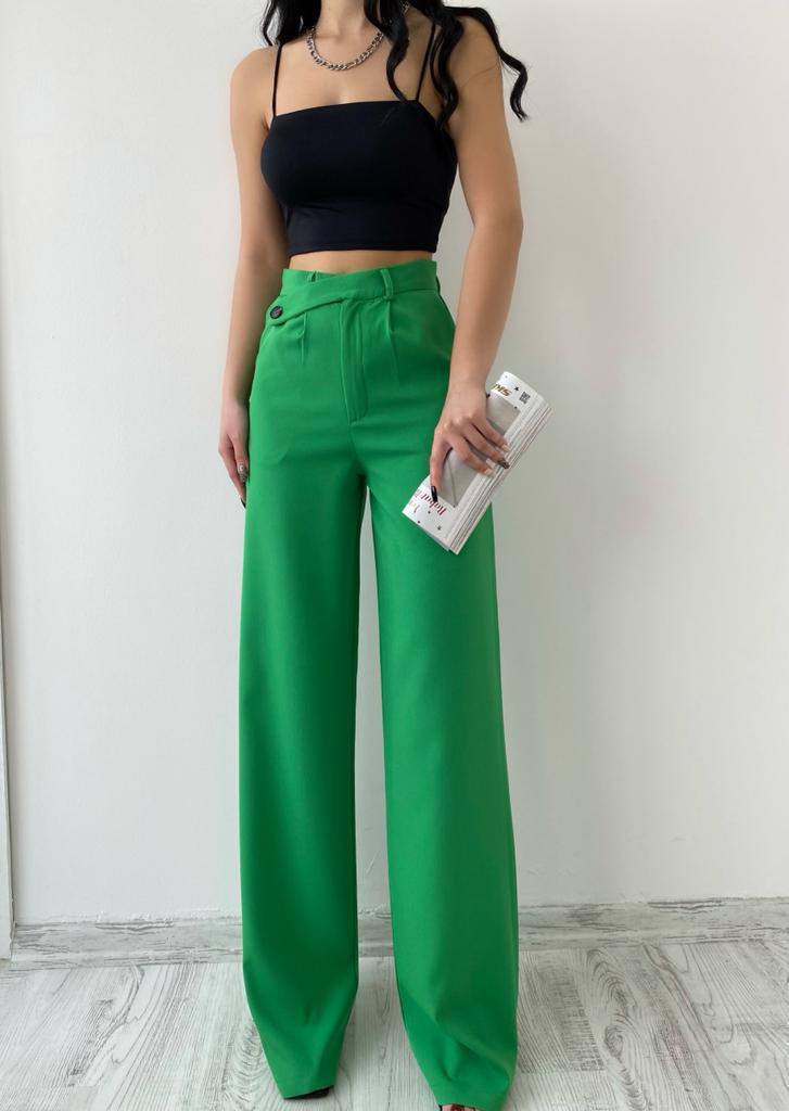 Palazzo Atlas Fabric Pant - P00020