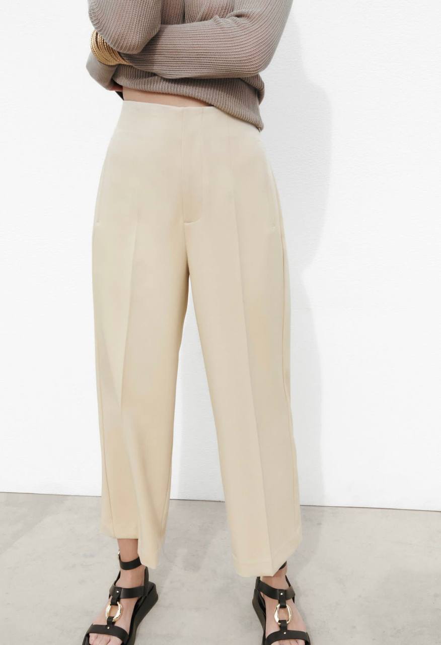 Casual Women Carrot Cut Straight Pant