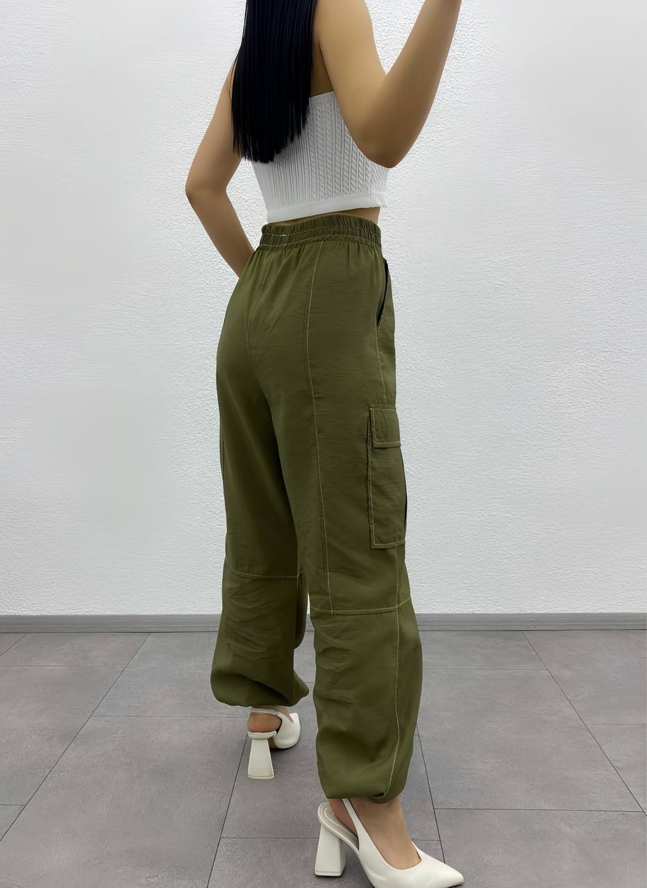 Anthracite Reverse Stitched Cargo Pant - P00031