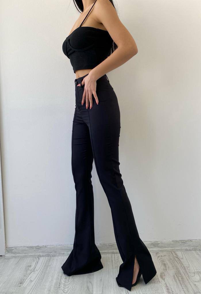 Women's Slit Skinny Fit Pant
