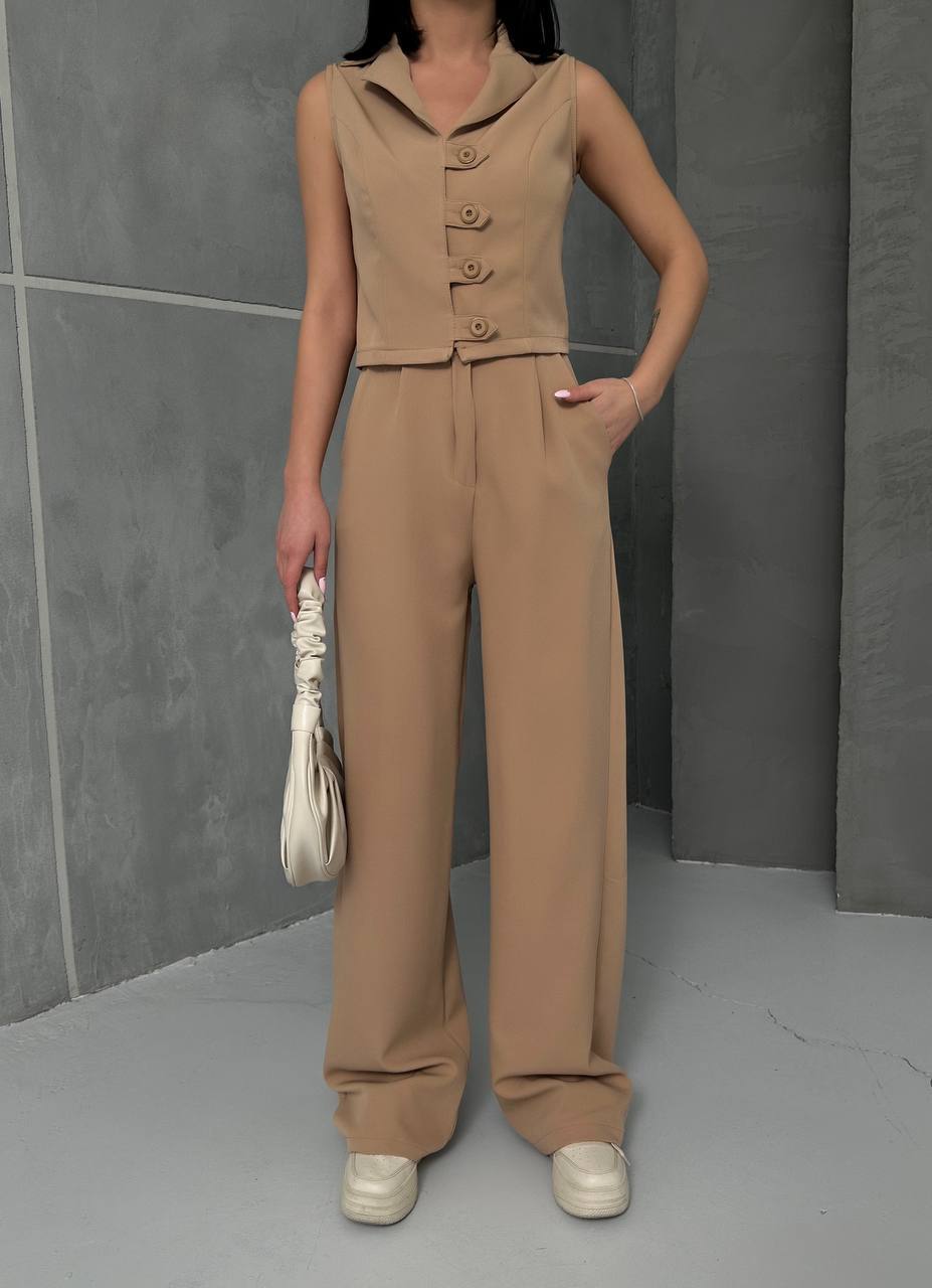 Clenus Pants and Vest Set - TK00053