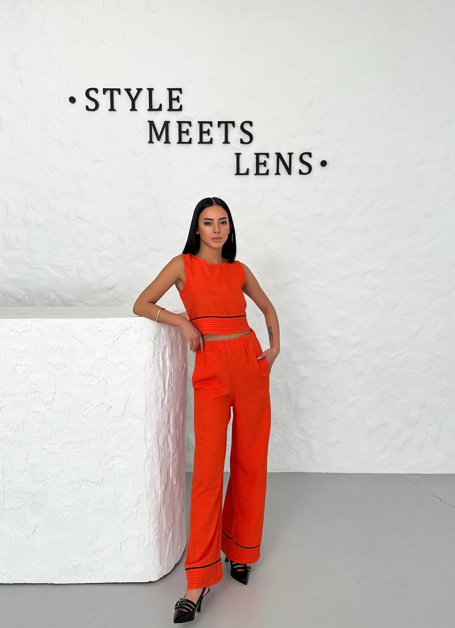 Vibrant Two-Piece Set in Multiple Colors - TK00065