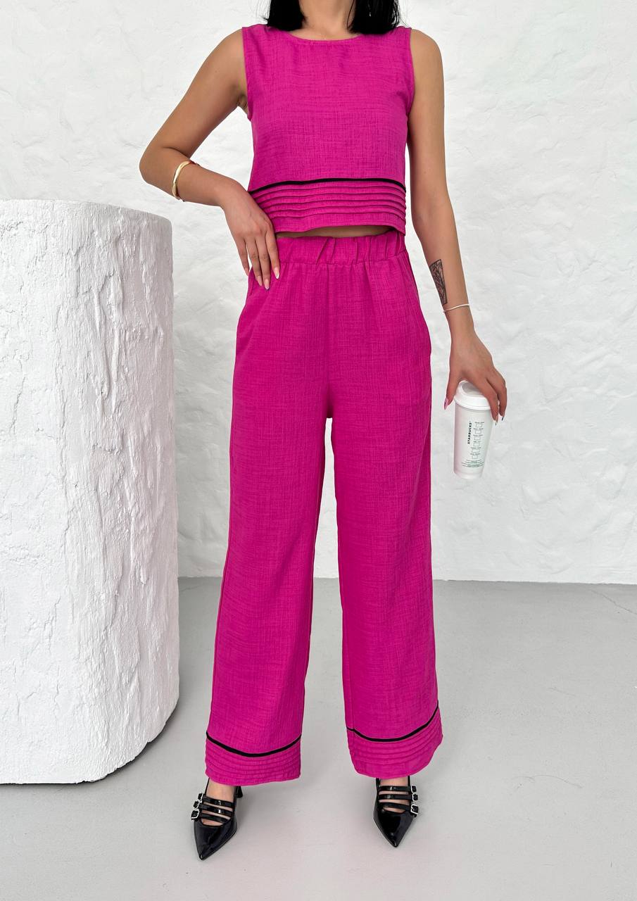 Vibrant Two-Piece Set in Multiple Colors - TK00065