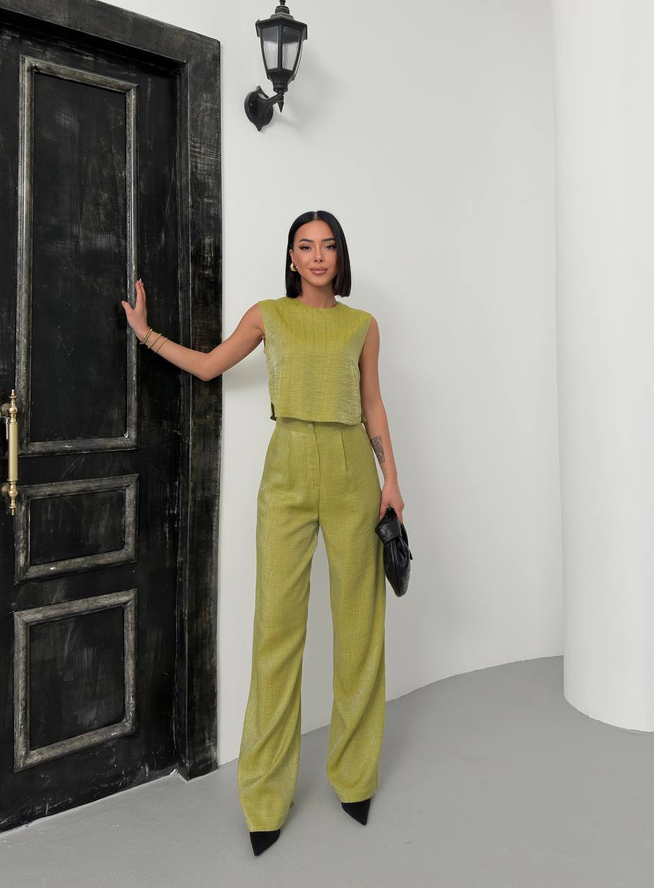 Luna Textured Two-Piece Set - TK00089