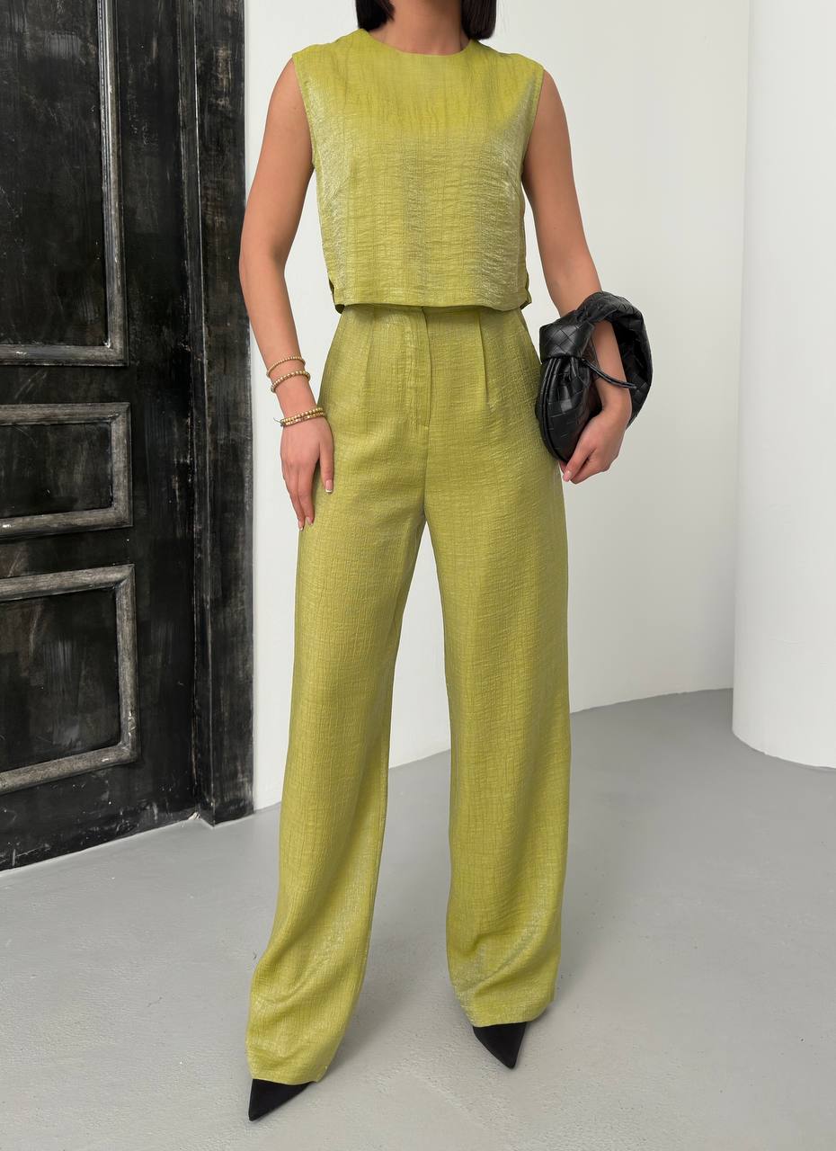 Luna Textured Two-Piece Set - TK00089
