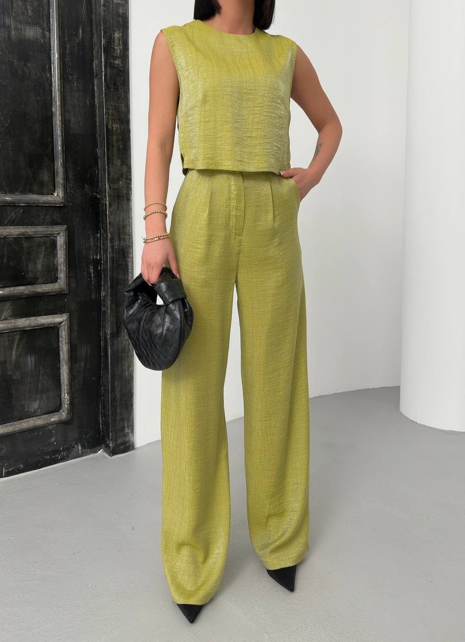 Luna Textured Two-Piece Set - TK00089