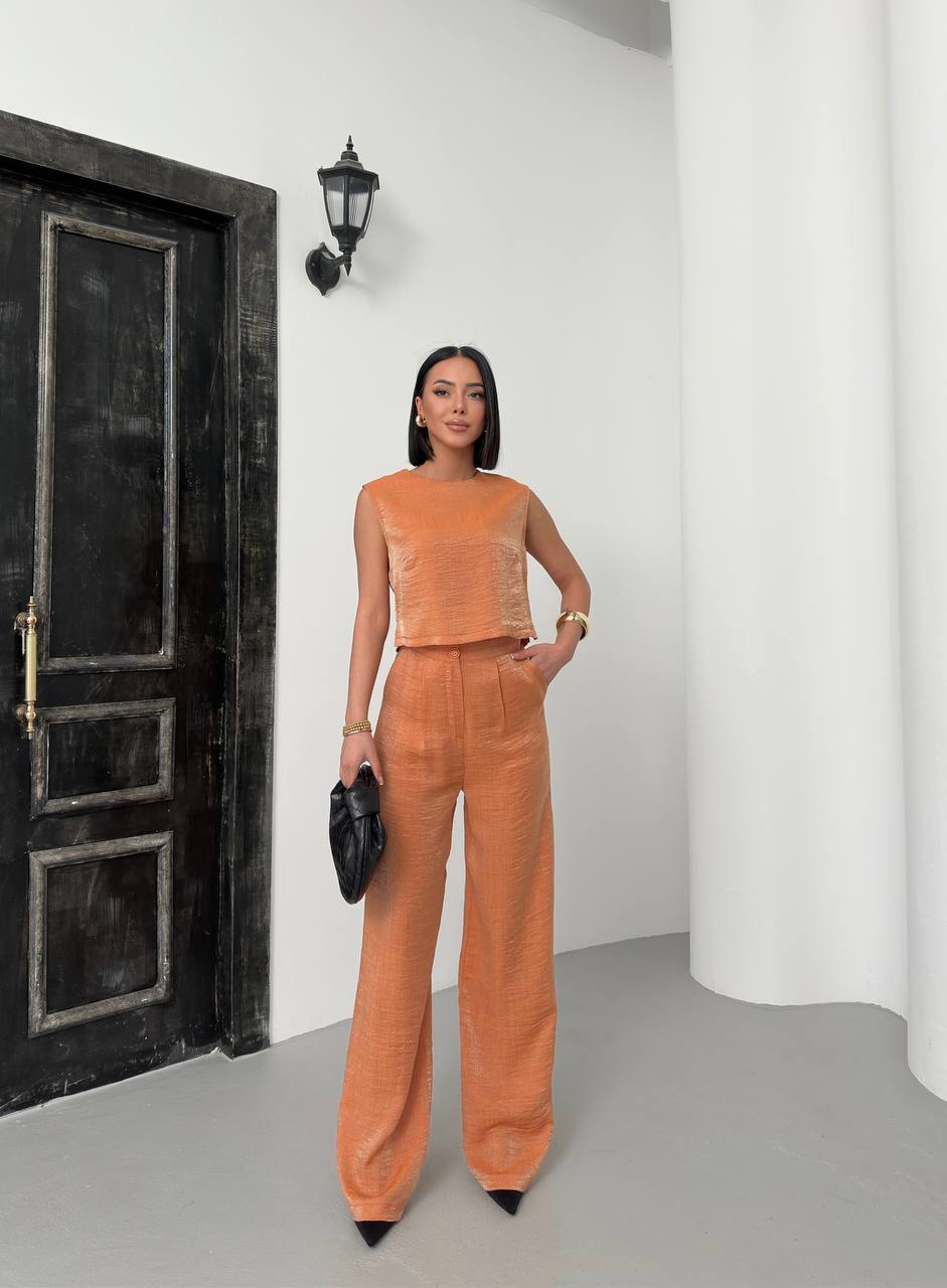 Luna Textured Two-Piece Set - TK00089