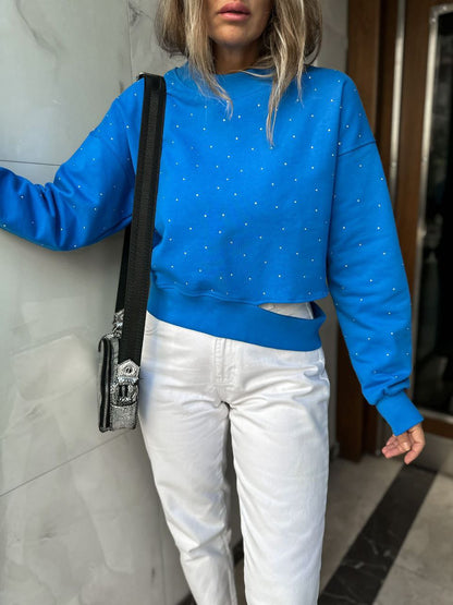 STONE BLUE SWEATSHIRT - BL00020