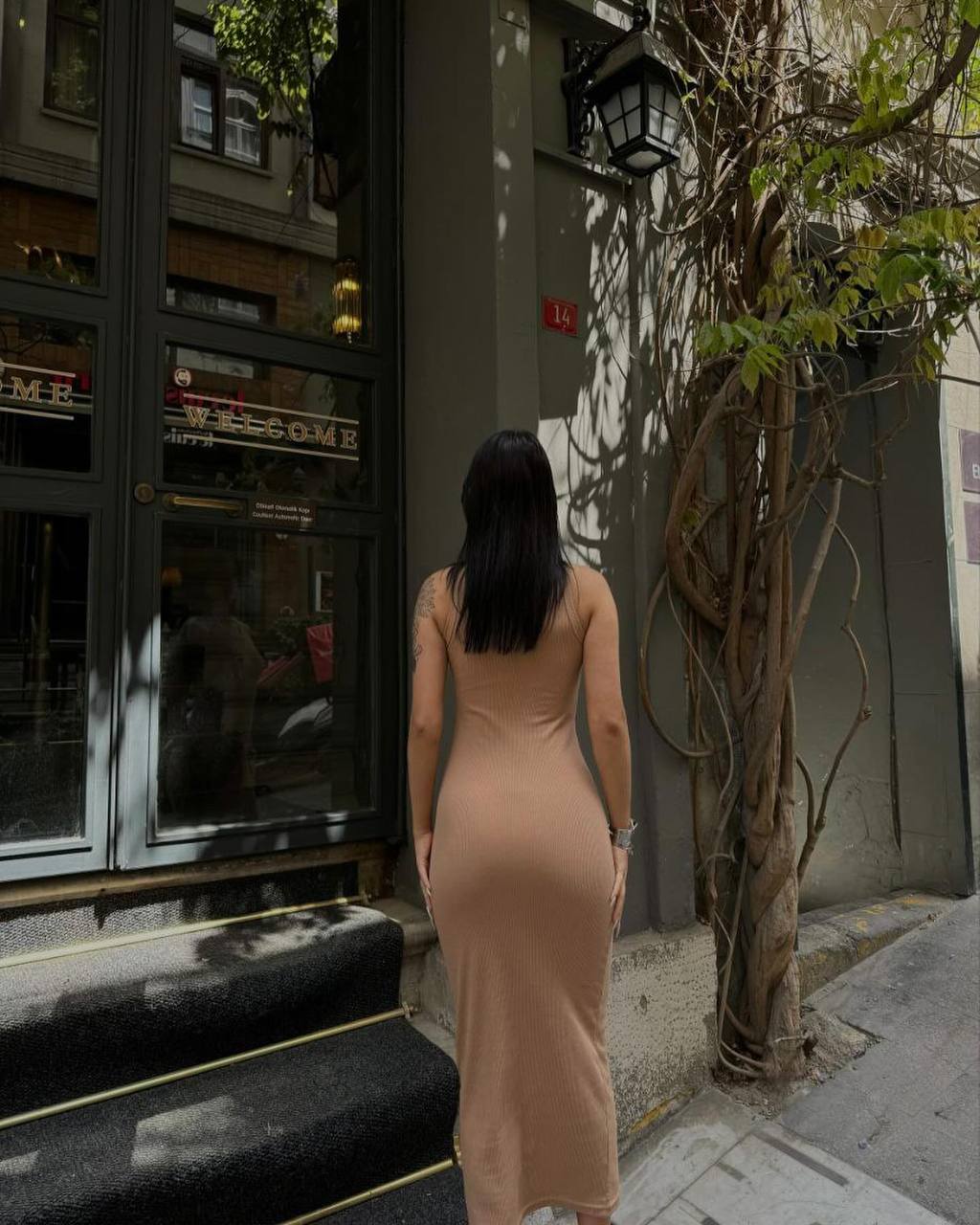 Grape Knit Dress - 00119