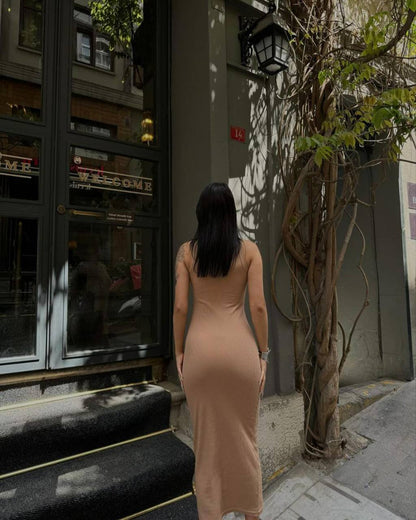 Grape Knit Dress - 00119