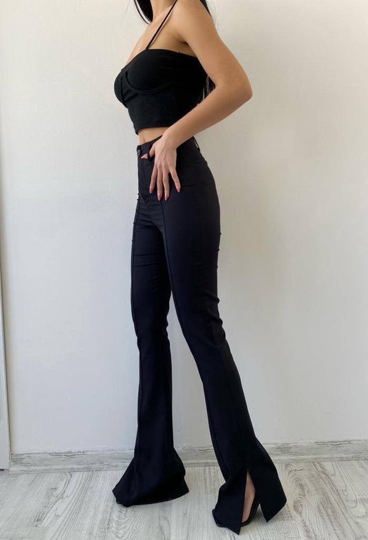 Women's Slit Skinny Fit Pant